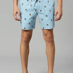 Mast & Harbour Pure Cotton Printed Boxers-MHBX002-image-2