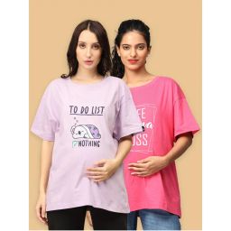 The Mom Store Oversized Mumma T-Shirts (Set of 2)-picture-41