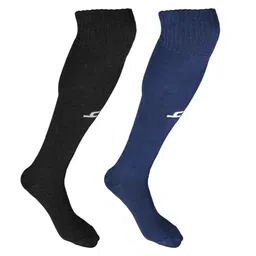 Heelium Pack of 2 Odour Free Superior Grip Cushioned Base Bamboo Football Socks-57