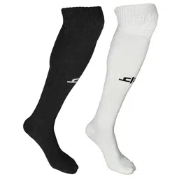 Heelium Pack of 2 Odour Free Superior Grip Cushioned Base Bamboo Football Socks-58