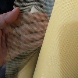 Autarky Fiberglass Mosquito Net for Window (Size- 18 Inch x 20 Inch / 45.7cm x 50.8cm) 120GSM Pre-Stitched & Strong Self-Adhesive Hook Tape Color - Ivory image 2