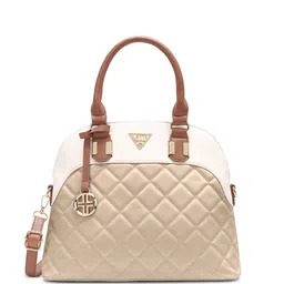 LAVIE Signature Colourblocked Texas Structured Handheld Bag image 3