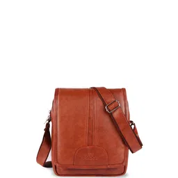 Keviv PU Structured Sling Bag with Fringed-image-45