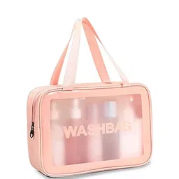 ALLURE Washbag Printed Foldable Cosmetic Large Travel Pouch Bag-image-32
