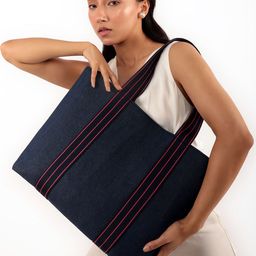 earthbags Cara Denim Tote Bag-22