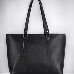 Mast & Harbour Black Structured Handheld Bag-37