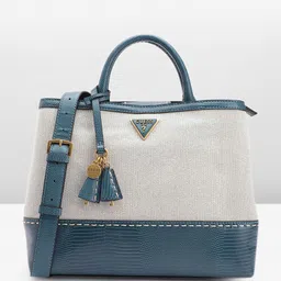 GUESS Colourblocked Structured Handheld Bag-38