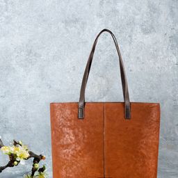 Hidesign Tan Brown Solid Leather Shoulder Bag-image-45