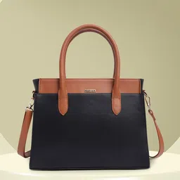 Fastrack Colourblocked Structured Satchel Bag image 1
