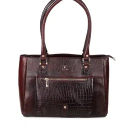 Mochi Textured Leather Structured Shoulder Bag image 1