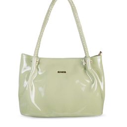 Metro Green Structured Shoulder Bag-image-26