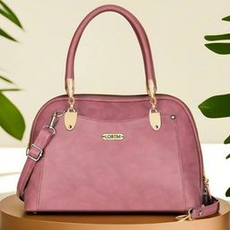LOREM Animal Printed Structured Shoulder Bag-54