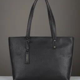 Toteteca Textured PU Oversized Structured Shoulder Bag image 4