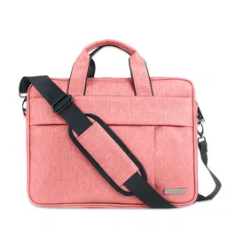 PROBUS Unisex Pink & Black 15.6 Inch Canvas Laptop Bag-picture-46