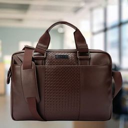 Cross Men Textured Vegan Leather Messenger Bag image 1