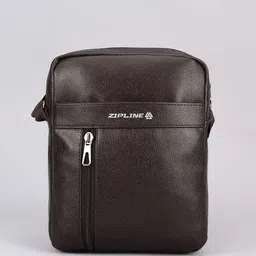 ZIPLINE Textured Messenger Bag-image-66