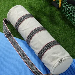 Anekaant Unisex Eco - Friendly Striped Printed Sports Duffel Bag-image-56