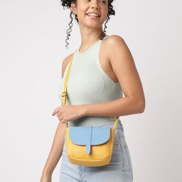 Fastrack PU Colourblocked Sling Bag-26
