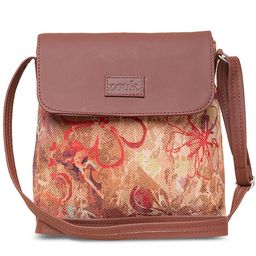 ZOUK Floral Printed Structured Sling Bag image 2