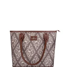 Gleevers Printed Leather Structured Shoulder Bag-13