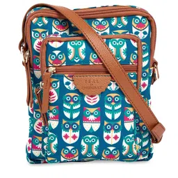TEAL BY CHUMBAK Graphic Printed Sling Bag-34