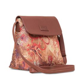 ZOUK Floral Printed Structured Sling Bag image 4
