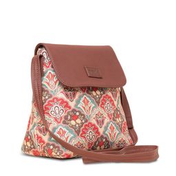 ZOUK Ethnic Motifs Printed Structured Sling Bag image 4