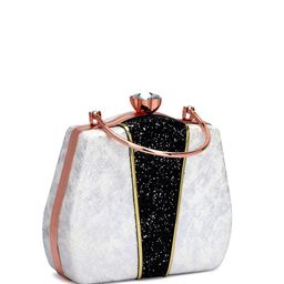 Toobacraft Embellished Box Clutch image 3