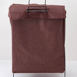 Kuber Industries Brown Foldable Laundry Bag-53