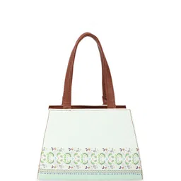 YOYOWING Ethnic Motifs Printed Structured Satchel Bag image 4