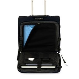 CARRIALL Stark Textured Hard Sided Overnighter Overnighter Trolley Bag image 4