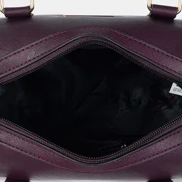 Forever Glam by Pantaloons Textured Structured Handheld Bag image 5