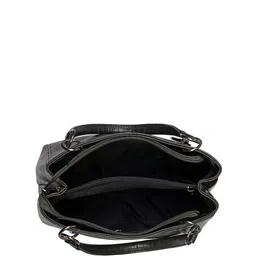 DressBerry Textured PU Structured Handheld Bag image 5