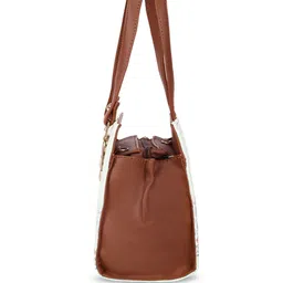 YOYOWING Ethnic Motifs Printed Structured Satchel Bag image 2