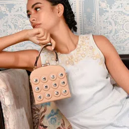 ODETTE Embellished Structured Sling Bag-image-64