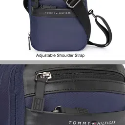 Tommy Hilfiger Textured Structured Crossbody Sling Bag image 5