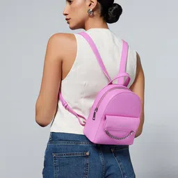 MIRAGGIO PU Structured Backpack image 5