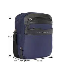 Tommy Hilfiger Textured Structured Crossbody Sling Bag image 3