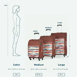 ZOUK Jaisalmer Dunes Avasa Trolley Bag (Cabin) image 3