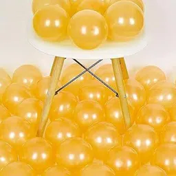 Special You Yellow 200 Pieces Birthday Decorative Balloons-image-55