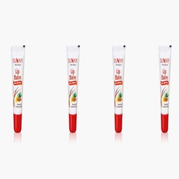 SUNNY HERBALS Set Of 4 Moisturising Lip Balm With Almond Oil - 10 g Each-32