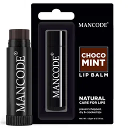 MANCODE Choco Mint Lip Balm With Mint Oil - 4.5g-43