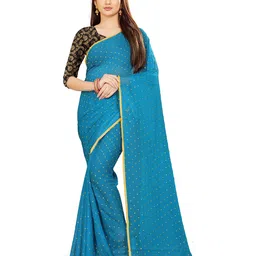 Rhey Embellished Zari Banarasi Saree-picture-38