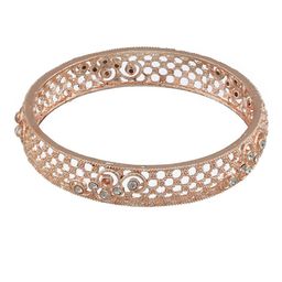 Anouk Set Of 2 Rose Gold-Plated CZ-Studded Bangles image 3