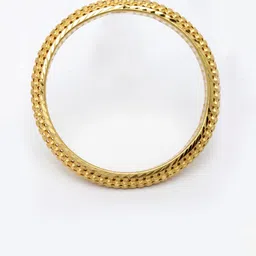 ZENEME Set Of 2 Gold-Plated Textured Bangles image 4