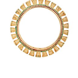 ANIKAS CREATION Set Of 2 Gold-Plated CZ Stone Studded Bangles image 4
