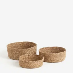 H&M 3-Pack Seagrass Storage Baskets-36