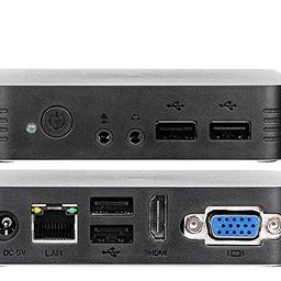 G1 Thin Pcs Client Pc|Zero Client|Similar Or Alternative To Ncomputing|Support Mic For Call Center&School Language Lab,Remote Fx|High Performance Without Lagging,Linux,Intel,Black image 1