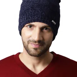 ELLIS Men Self Designed Acrylic Beanie-image-82