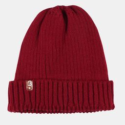 Bharatasya Men Solid Acrylic Winter Beanie-27